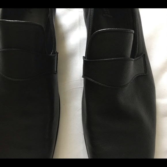 Brioni Mens Dress Black Leather Loafers main image 8